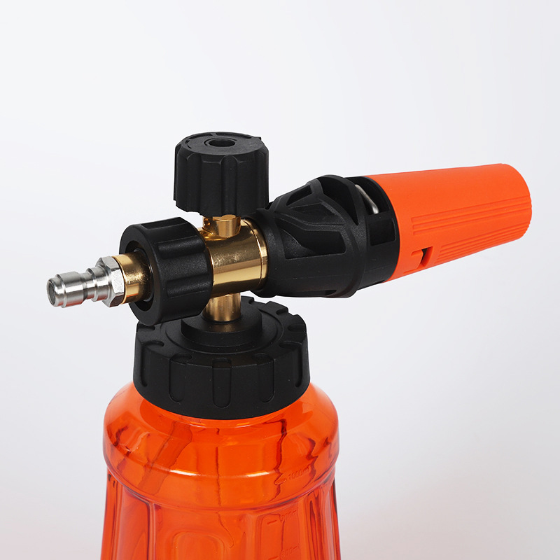 고압 워터 건 1/4 빠른 플러그 폼 포트