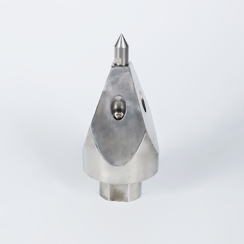 고압 세정 및 차단되지 않은 회전 노즐