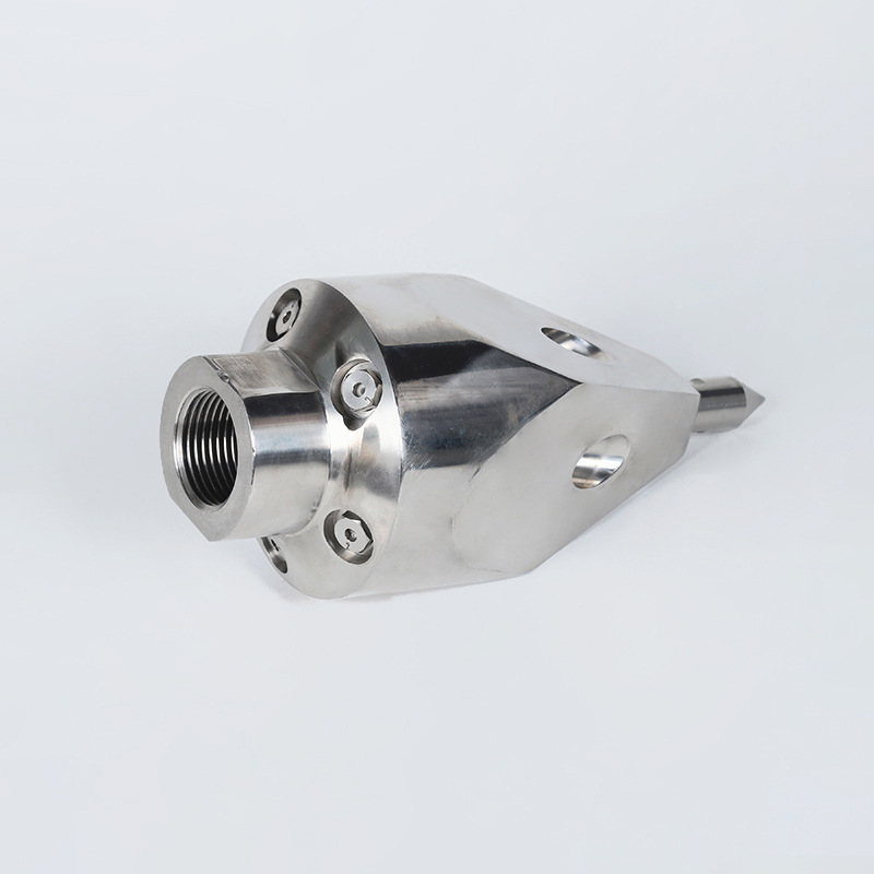 고압 세정 및 차단되지 않은 회전 노즐