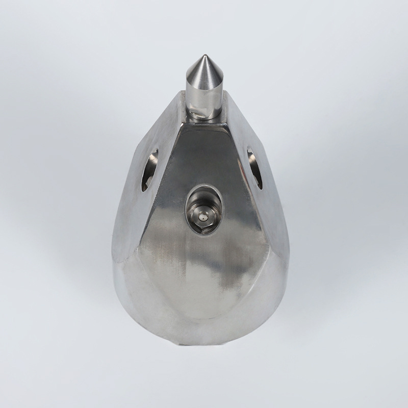 고압 세정 및 차단되지 않은 회전 노즐