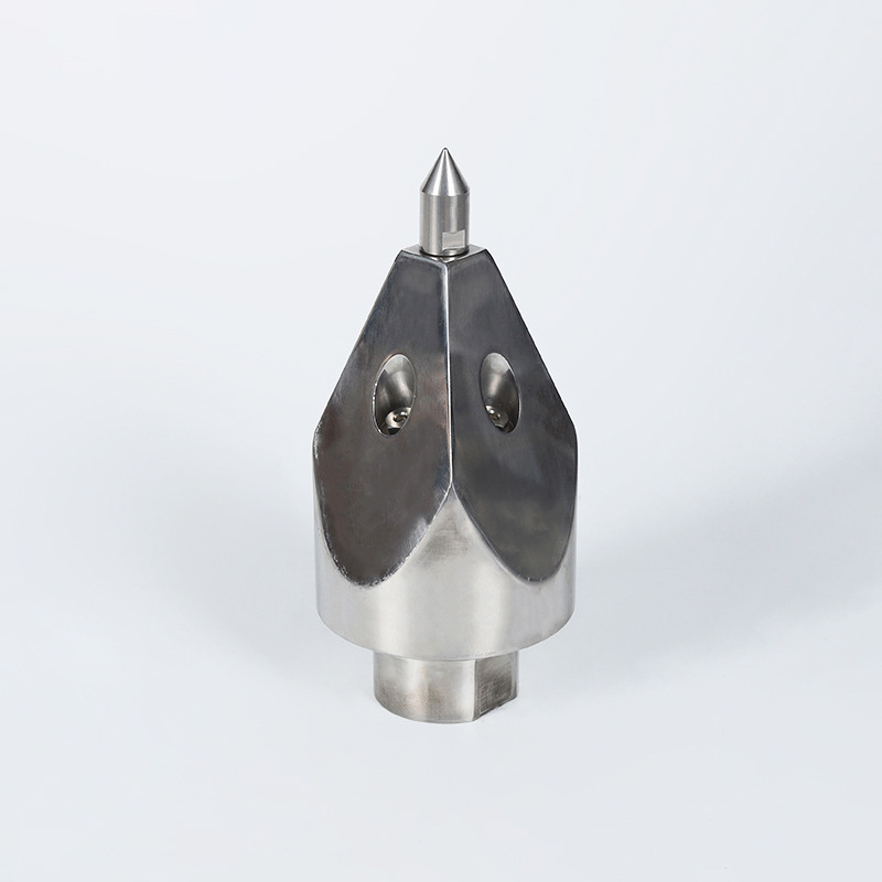 고압 세정 및 차단되지 않은 회전 노즐