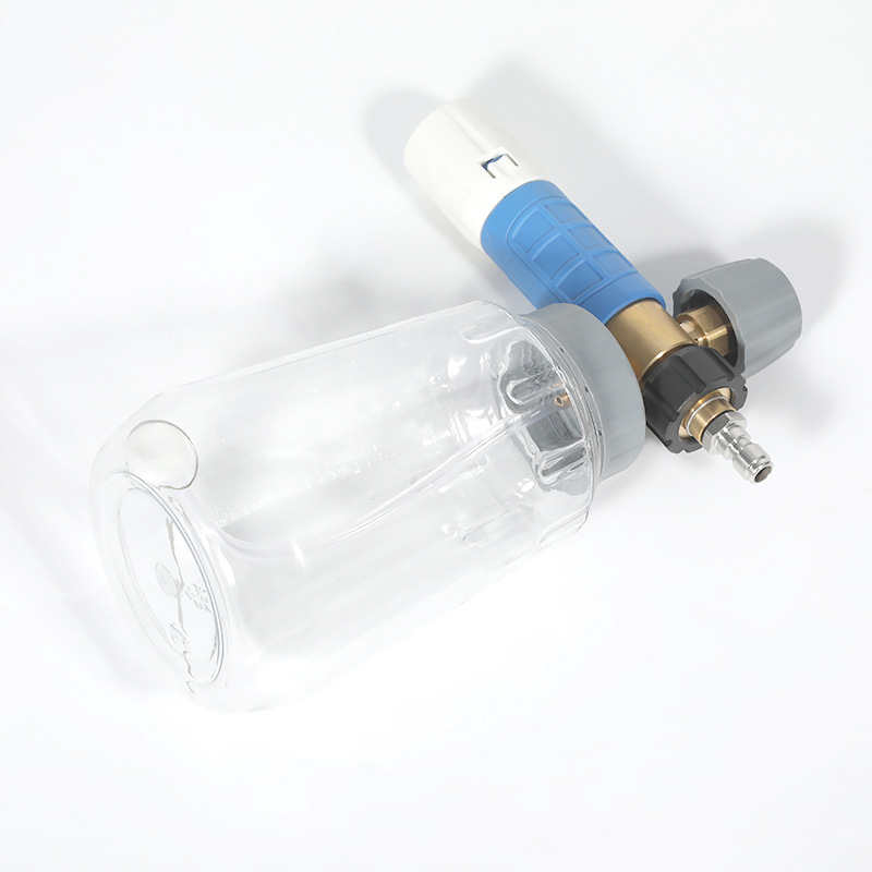 부문 모양의 고압 세차 세척 PA 폼 포트