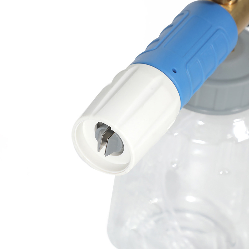 상업용 고압 투명한 세차도 PA 냄비 큰 입 거품 냄비