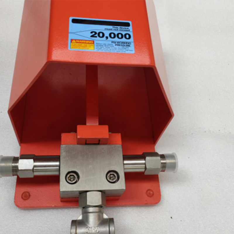 울트라 압력 오버 플로우 타입 발 밸브