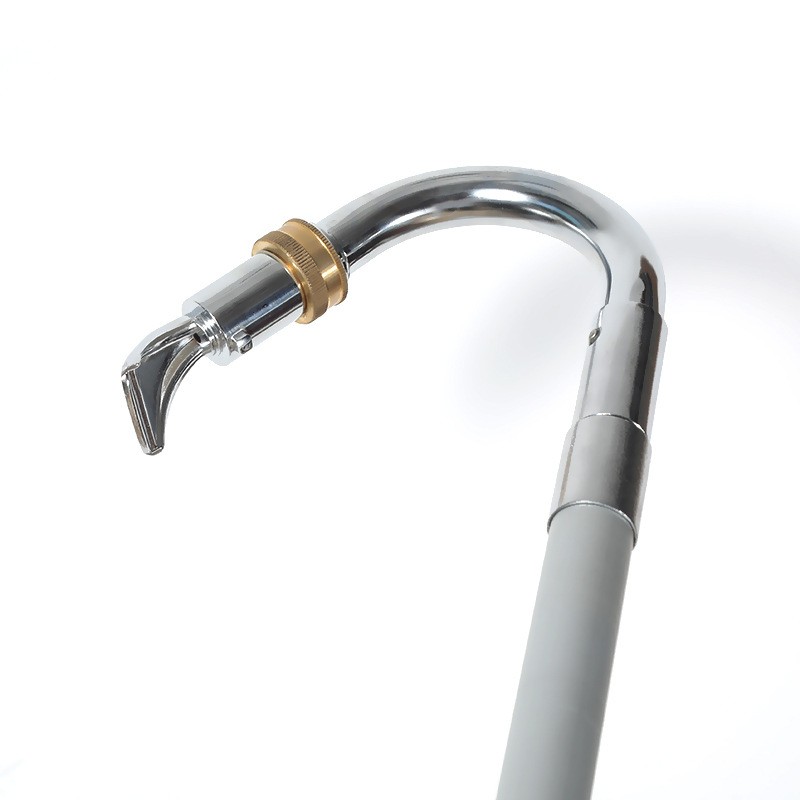 텔레스코픽 폴이있는 거터 클리너